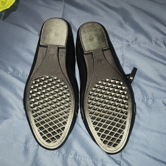 Aerosoles Comfortable Women's Ballet Shoes in Black Faux Leather Size 9.5 - Picture 8 of 9